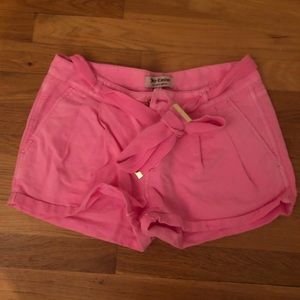 Juicy couture size 4 tie pink wash short